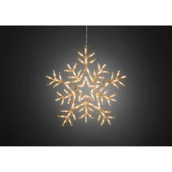 KONSTSMIDE Lichterketten<Acryl-Schneeflocke Mit Leds, Fur Den Ausenbereich, 58 Cm