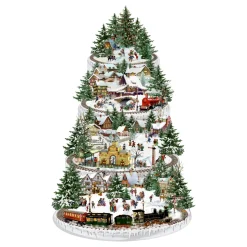 Käthe Wohlfahrt Adventsdeko & Kalender<Adventskalender "Eisenbahn-Tanne", Klein