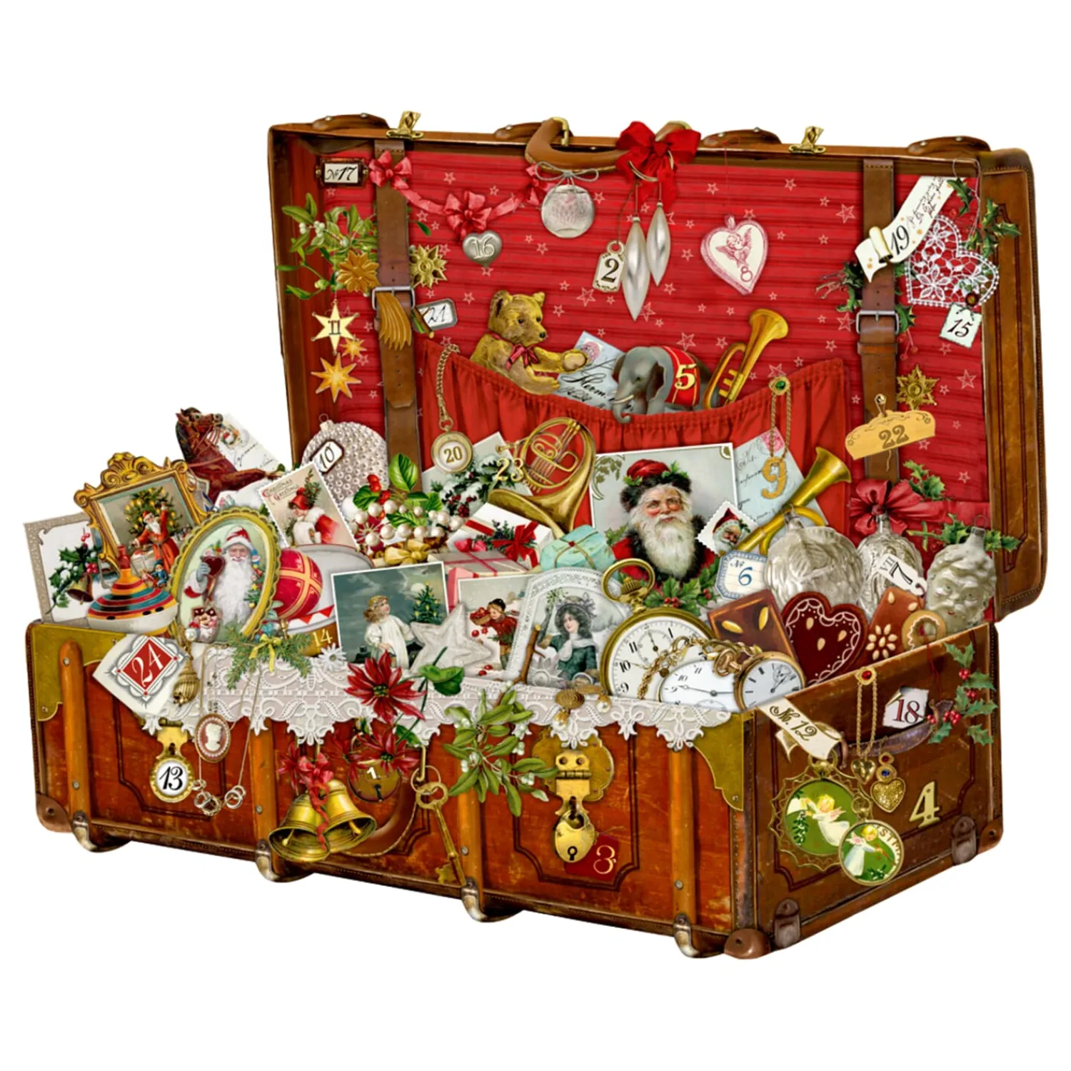 Käthe Wohlfahrt Adventsdeko & Kalender<Adventskalender "Weihnachtskoffer"