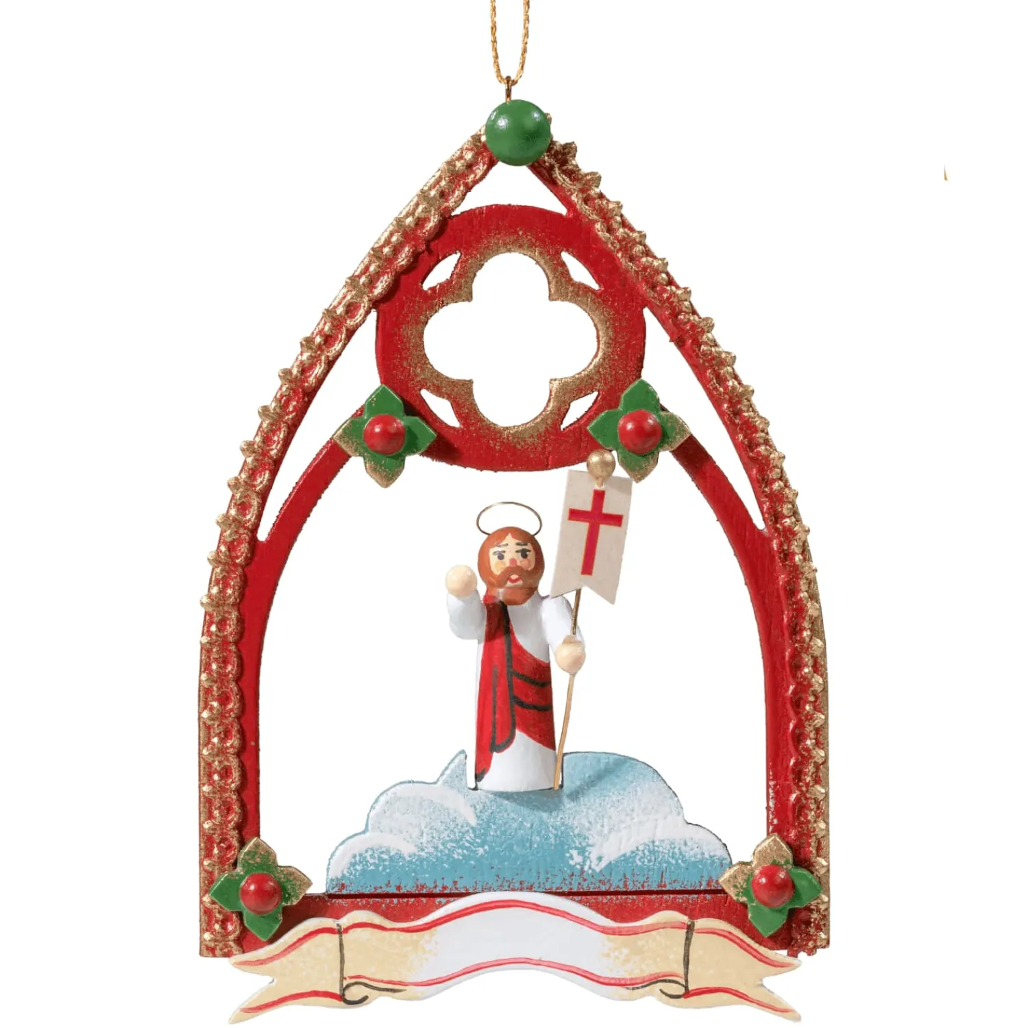 Käthes Original Baumschmuck Aus Holz<Auferstehung