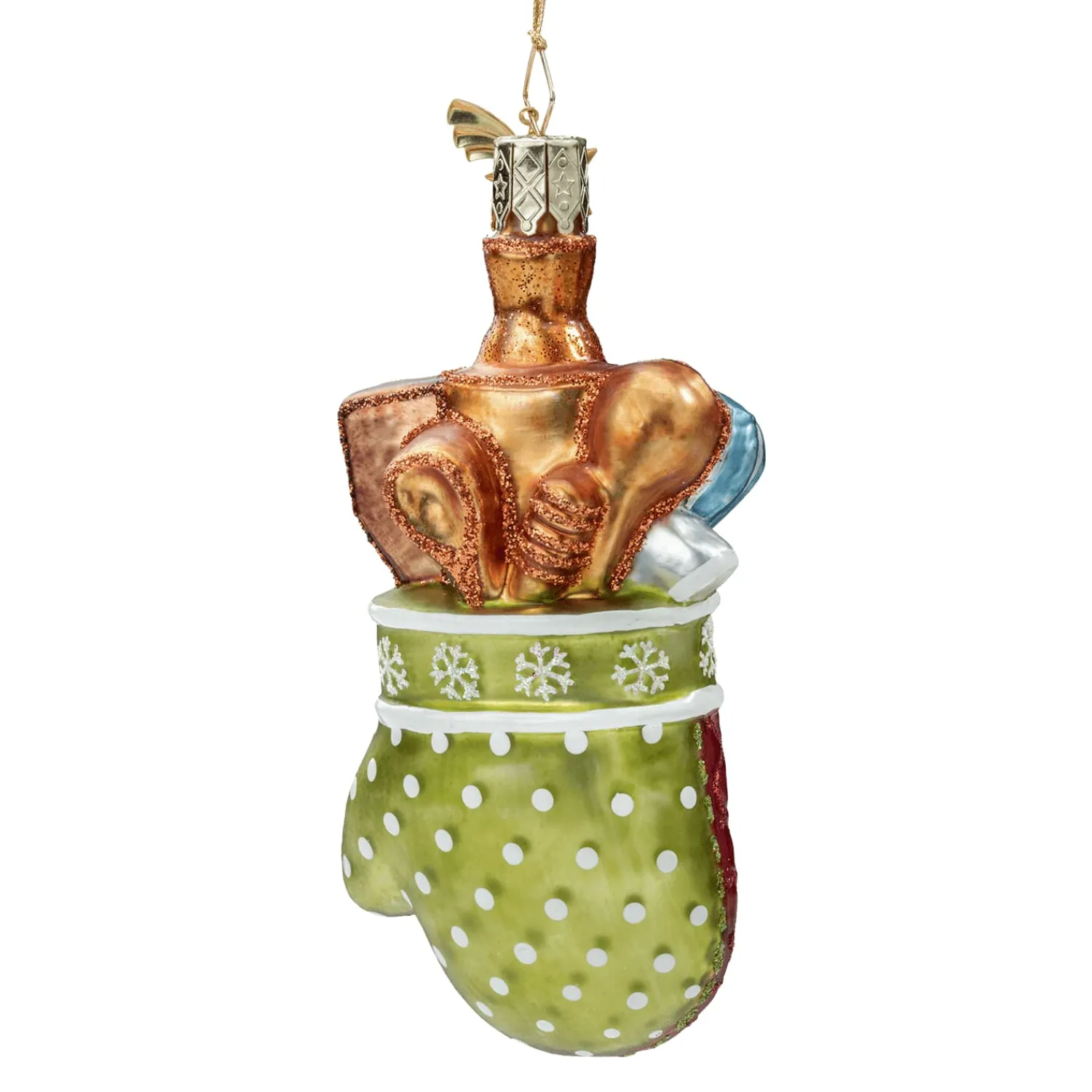Poesie in Glas Baumschmuck Aus Glas<Backhandschuh Mit Utensilien
