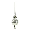 Käthe Wohlfahrt Baumspitzen<Baumspitze Silber Mit Silber Spiraldekor