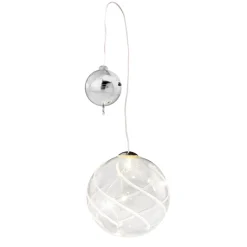 Käthe Wohlfahrt Baumkugeln Und Set-Angebote<Beleuchtete Kugel Mit Streifen, 7,5 Cm