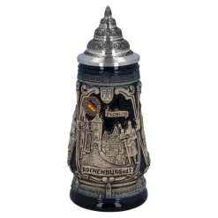 Käthe Wohlfahrt Bierkruge<Bierkrug Mit Zinndeckel "Rothenburg Mit Ritter", 0,25L