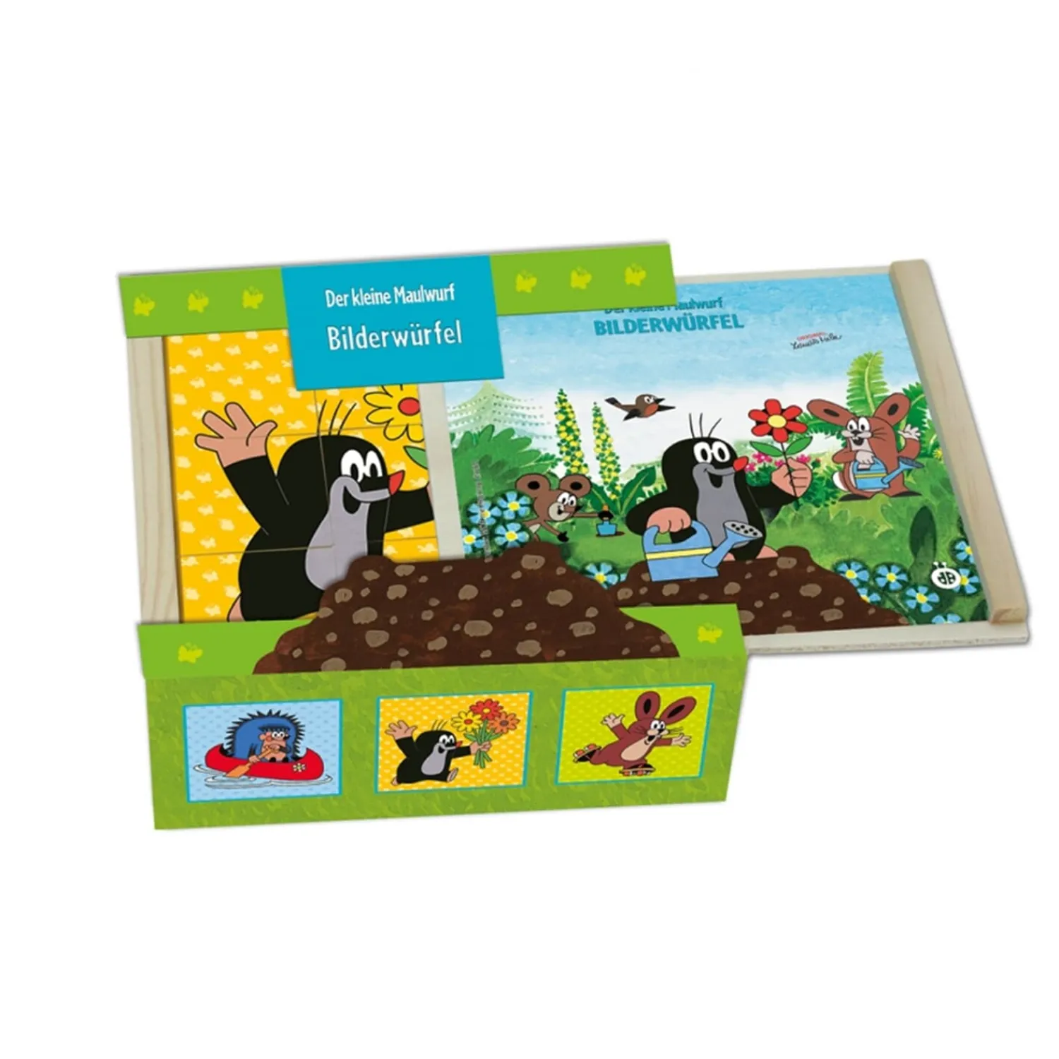 Trötsch Verlag Spielzeug<Bilderwurfel "Der Kleine Maulwurf" (Wurfelpuzzle)