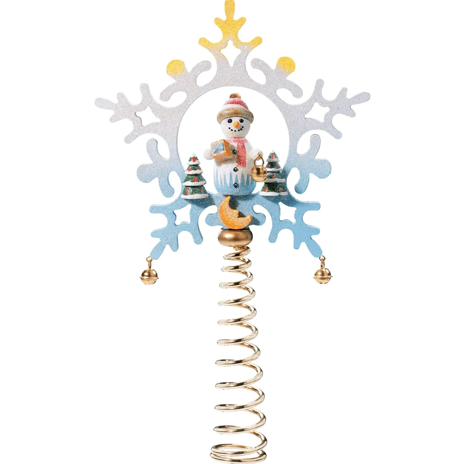 Käthes Original Baumspitzen<Christbaumspitze "Schneemann"