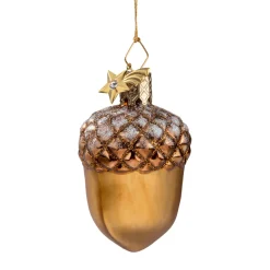 Poesie in Glas Baumschmuck Aus Glas<Eichel