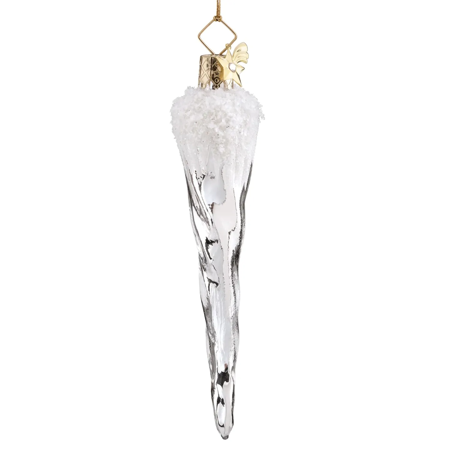 Poesie in Glas Baumschmuck Aus Glas<Eiszapfen