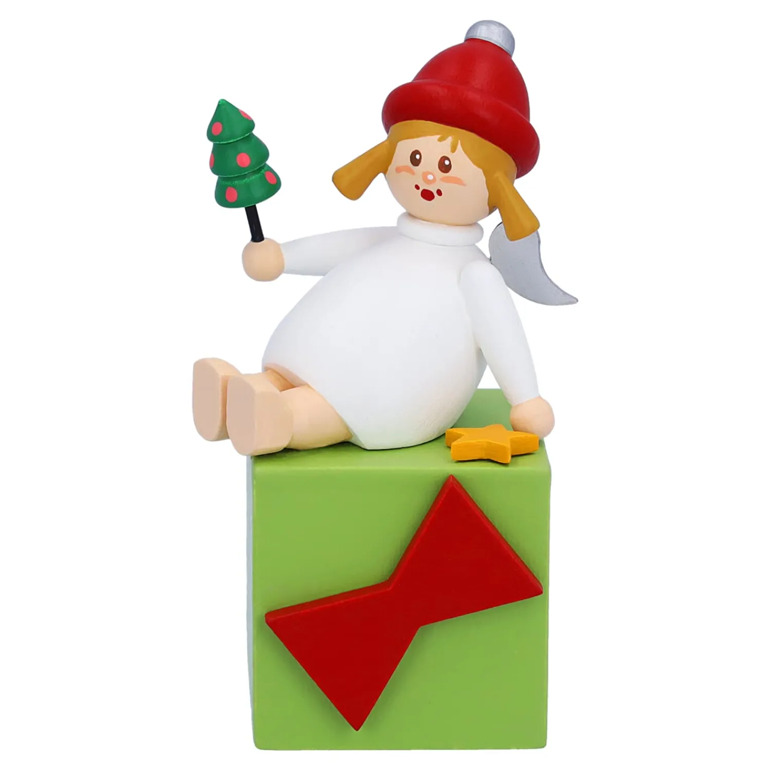 Käthes Original Käthes Original Figuren<Engel Mit Geschenkpackchen "Uberraschen"