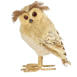Käthe Wohlfahrt Standfiguren<Eule Aus Stroh 25Cm