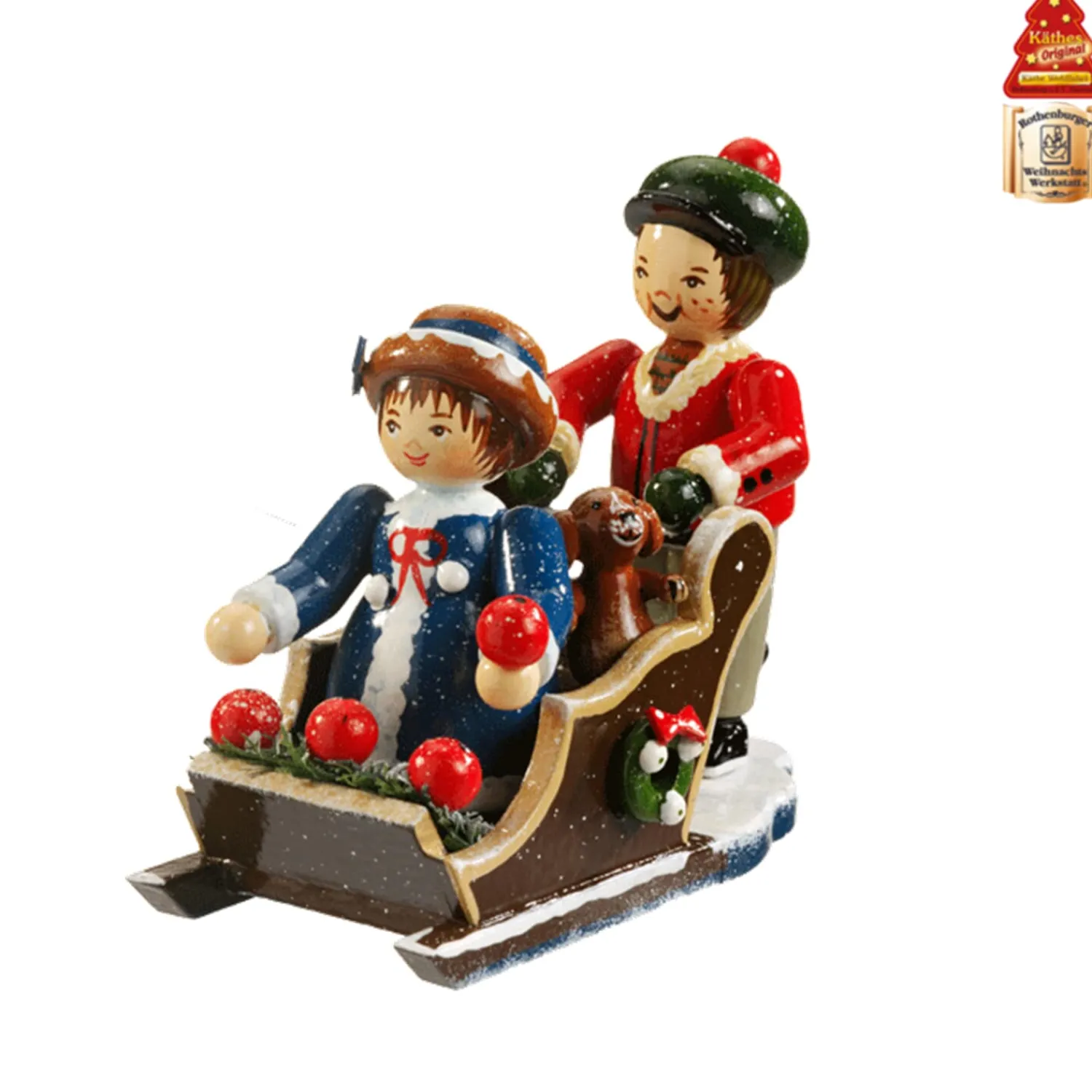 Käthes Original Käthes Original Figuren<Frohliche Schlittenfahrt