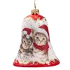 Käthe Wohlfahrt Baumkugeln Und Set-Angebote<Glasglocke Weis Katzenweihnacht