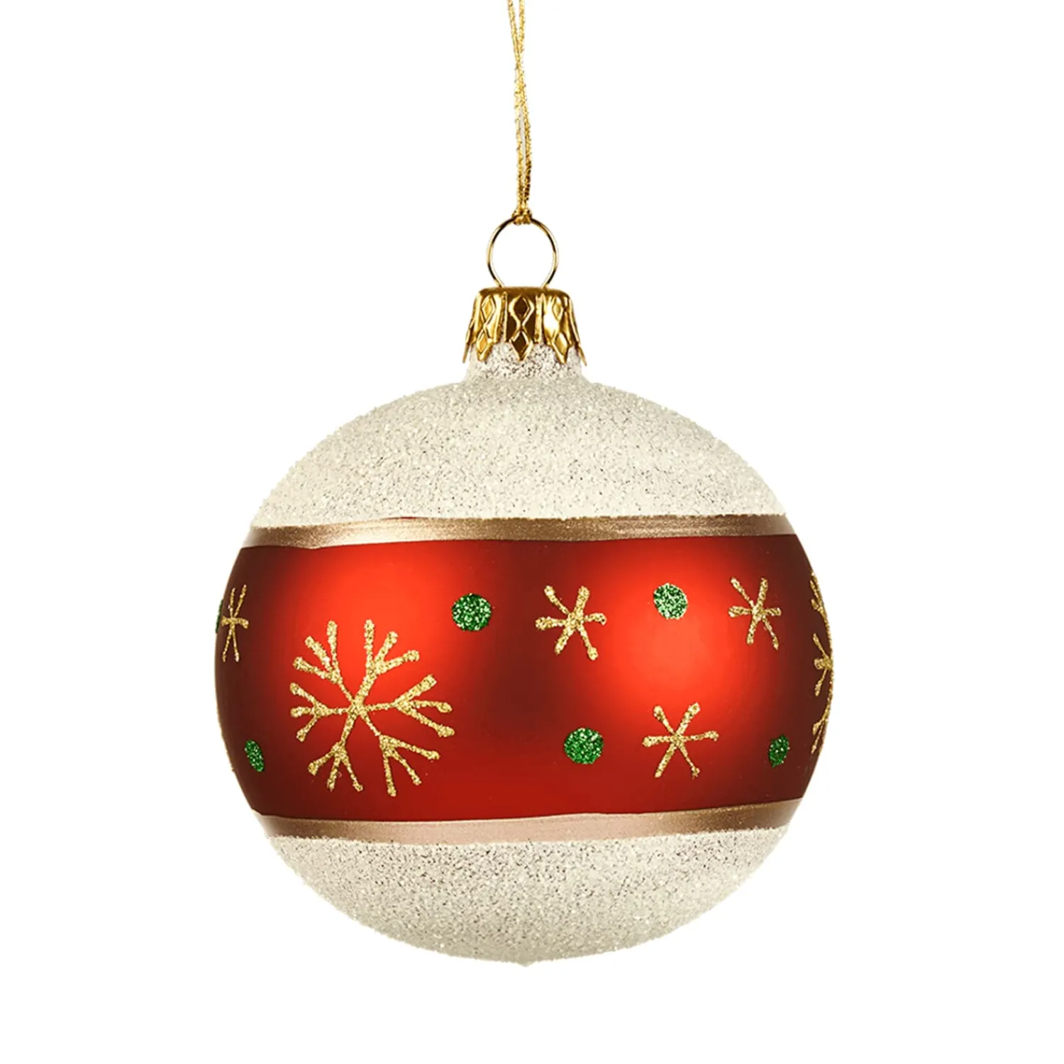 Käthe Wohlfahrt Baumkugeln Und Set-Angebote<Glaskugel Frosty Mit Schneeflocken, 8Cm