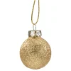 Käthe Wohlfahrt Baumkugeln Und Set-Angebote<Glaskugel Gold Mit Glitzer, 3Cm