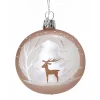 Käthe Wohlfahrt Baumkugeln Und Set-Angebote<Glaskugel Hellbraun Mit Winterwald, 7Cm