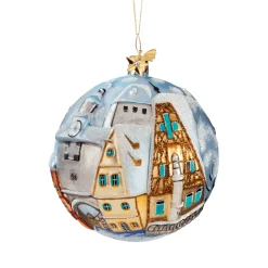 Poesie in Glas Rothenburg Motive<Glaskugel Rothenburg Ob Der Tauber