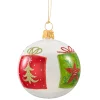Käthe Wohlfahrt Baumkugeln Und Set-Angebote<Glaskugel Weis Opal Mit Geschenkmotiv, 7 Cm