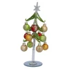 Käthe Wohlfahrt Standfiguren<Gruner Glasbaum Mit Bunten Kugeln, 23Cm