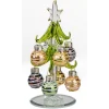 Käthe Wohlfahrt Standfiguren<Gruner Glasbaum Mit Goldenen Kugeln