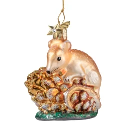 Poesie in Glas Baumschmuck Aus Glas<Haselmaus