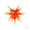 Herrnhuter Sterne Sterne<Herrnhuter Papierstern, Rot/Gelb, 70Cm