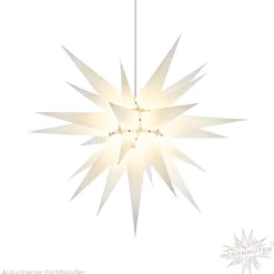 Herrnhuter Sterne Sterne<Herrnhuter Papierstern, Weis, 70Cm