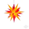 Herrnhuter Sterne Sterne<Herrnhuter Stern Gelb/Rot, 13 Cm, Kunststoff
