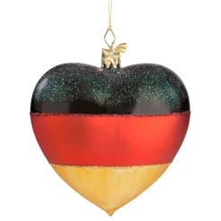Poesie in Glas Deutschland Motive<Herz Flagge Deutschland