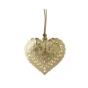 Käthe Wohlfahrt Baumschmuck Aus Messing<Herz, Gold (Klein)