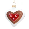Käthe Wohlfahrt Baumkugeln Und Set-Angebote<Herz Weis Matt Mit Lebkuchen Herz