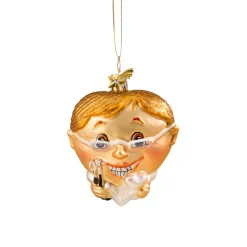 Poesie in Glas Baumschmuck Aus Glas<Herz Zahnarzt