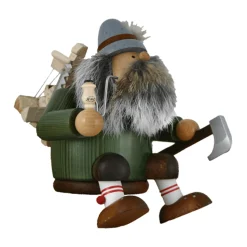KWO Räuchermänner<Holzfaller, Rauchermannchen