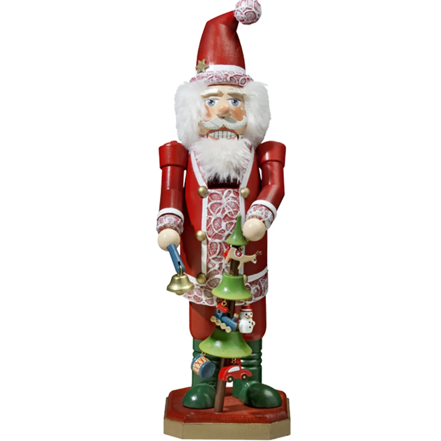 Käthes Original Nussknacker<Holzknackl "Weihnachtsmann", 28,5Cm