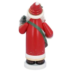 Käthes Original Räuchermänner<Holzknoddl "Nostalgischer Weihnachtsmann", Rauchermannchen