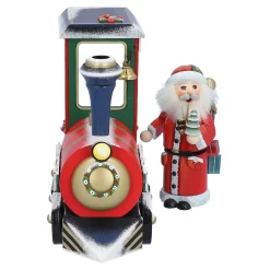 Käthes Original Räuchermänner<Holzknoddl "Weihnachtsreise", Rauchermannchen