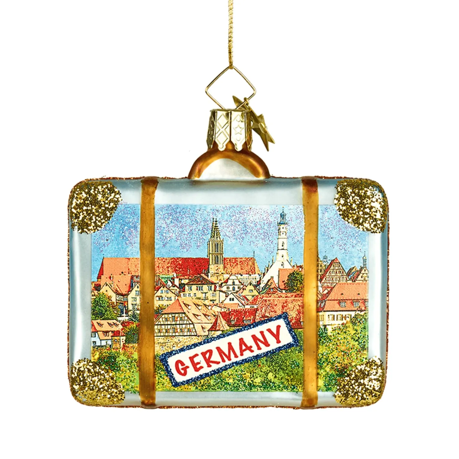 Poesie in Glas Rothenburg Motive<Koffer Rothenburg