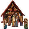 Käthe Wohlfahrt Krippen Und Krippenfiguren<Krippenhaus "Heilige Familie" Mit 11 Figuren