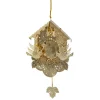 Käthe Wohlfahrt Baumschmuck Aus Messing<Kuckucksuhr, Vergoldet
