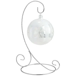 Käthe Wohlfahrt Baumdeko<Kugelstander Gros, Silber