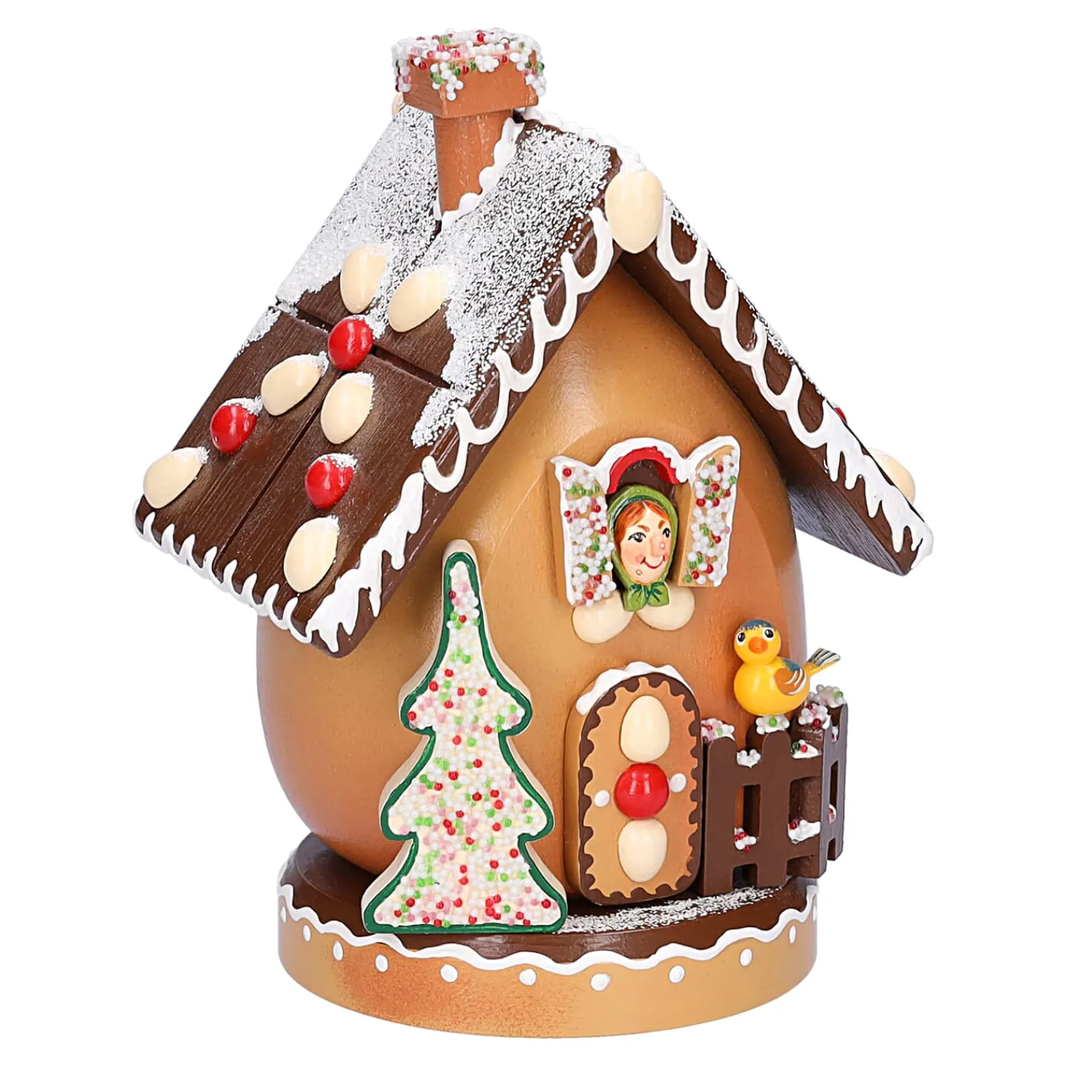Käthes Original Räuchermänner<Lebkuchen Hexenhaus, Duftl