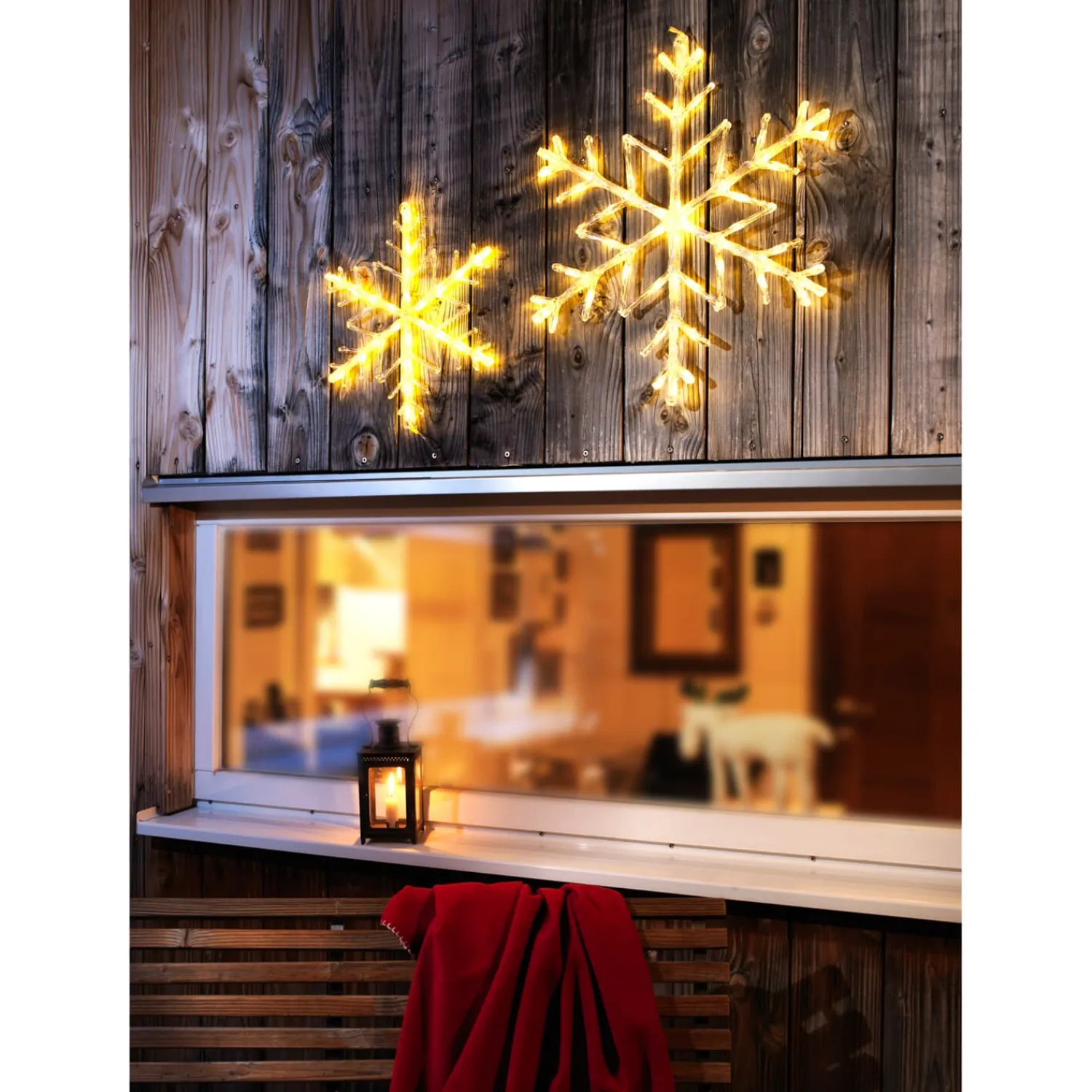 KONSTSMIDE Beleuchtung Außenbereich<Led Acryl Schneeflocke
