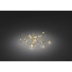 KONSTSMIDE Lichterketten<Led Micro Lichterkette Messing, 240 Cm