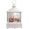 KONSTSMIDE Laternen<Led Schneelaterne "Weihnachtsmann Mit Elch", 30 Cm