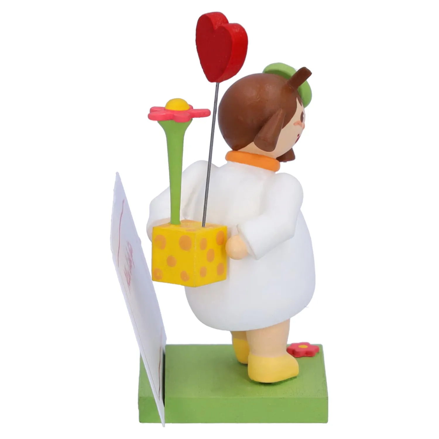 Käthes Original Käthes Original Figuren<Madchen Mit Herz Und Blume "Fur Dich"