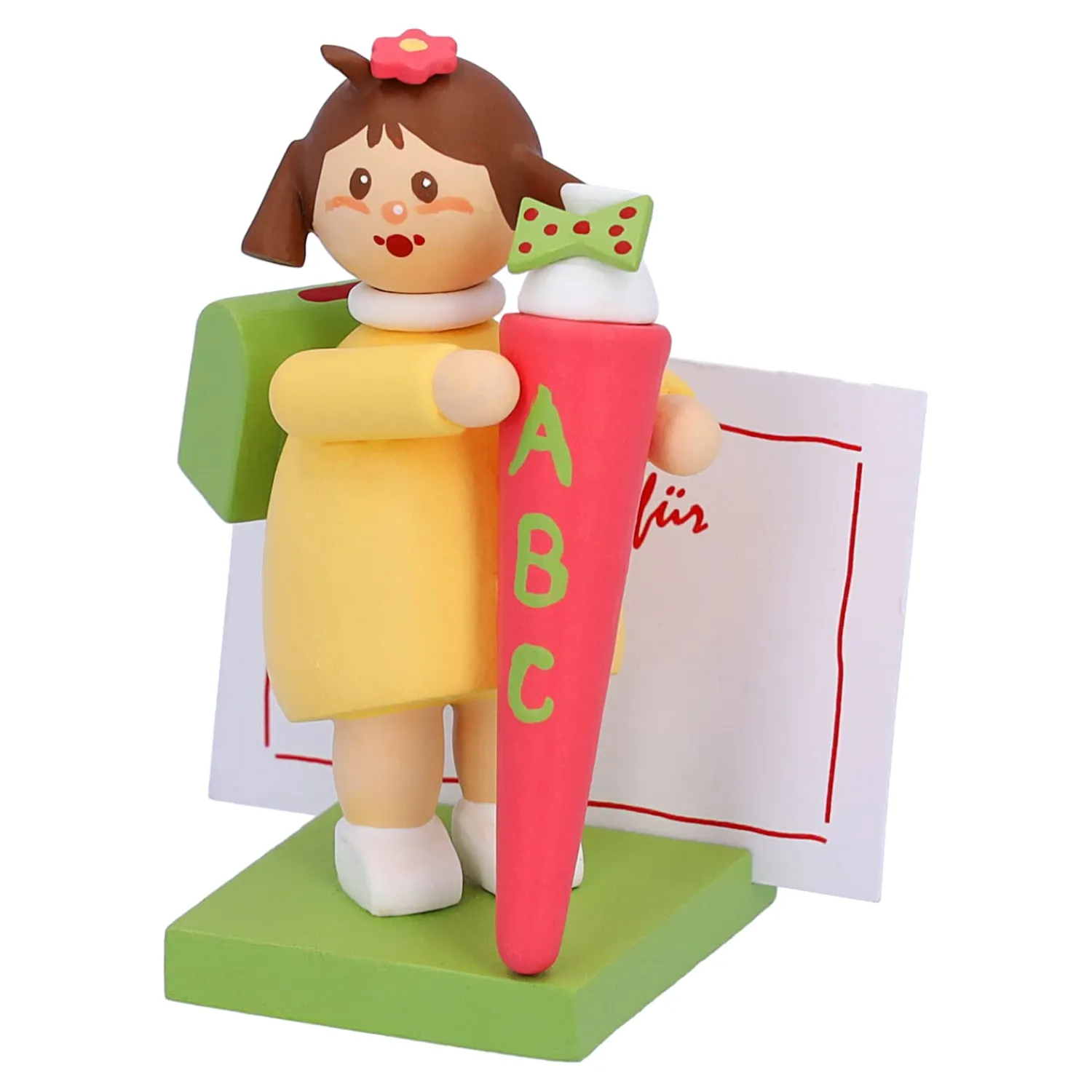 Käthes Original Käthes Original Figuren<Madchen Mit Schultute "Erster Schultag"