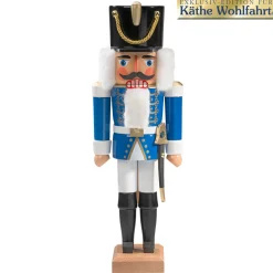 HODREWA Nussknacker<Nussknacker "Husar" Blau, 36Cm