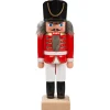 HODREWA Nussknacker<Nussknacker "Husar" Rot, 14,5Cm