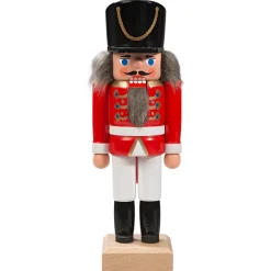 HODREWA Nussknacker<Nussknacker "Husar" Rot, 14,5Cm