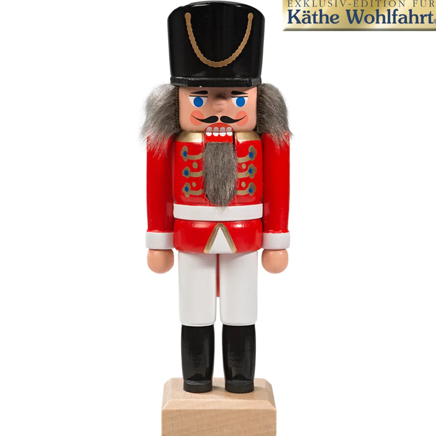 HODREWA Nussknacker<Nussknacker "Husar" Rot, 14,5Cm
