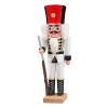HODREWA Nussknacker<Nussknacker "Husar" Weis, 29Cm